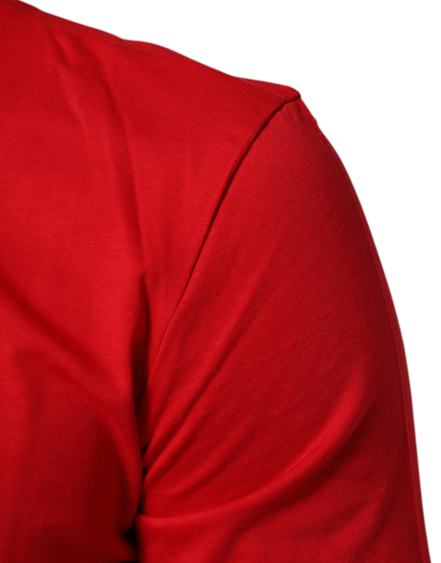 Red Goodluck 2023 Cotton Crew Neck T-shirt