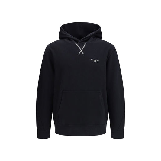 Black Cotton Sweatshirt