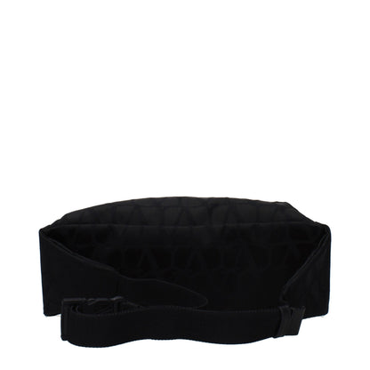Black Fabric Backpack